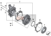 COOLANT PUMP WITH DRIVE