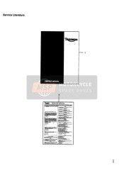 T3859999, Ring Binder, Service Manual, Triumph, 1