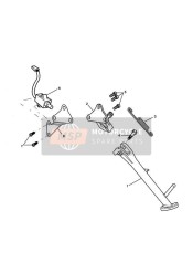 T2080808, Spring, Sidestand, Triumph, 1