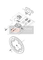 T3350004, Locknut, Flanged, M8 X 1.25, Triumph, 1