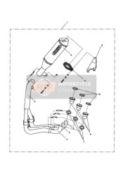 T2200326, Exhaust Pipe Sealing Ring, Triumph, 0