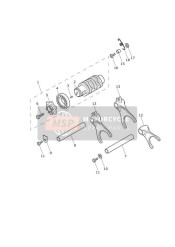 Versnellingsselector-trommel