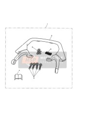 T3205653, Bolt, Hhf, Lghtd, M8 X 30, Slv, Triumph, 2