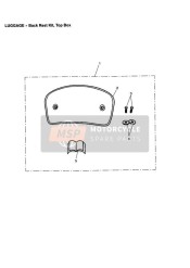 A9910052, Screw, Domehead, M6 X 12, Triumph, 2