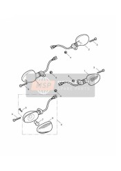 T3350003, Locknut, Flanged, M6 X 1, Triumph, 0