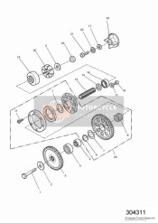T3500201, Circlip, Ext, 23.5 X 1.2, Triumph, 1