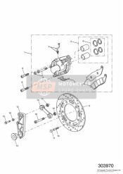 T2020084, Pad Pin Set, D Spec, Triumph, 2