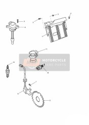 T1290024, Spark Plug, DPR8EA-9, Triumph, 2