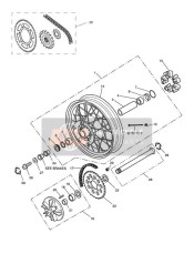 T2010048, Rear Sprocket (48T), Triumph, 1