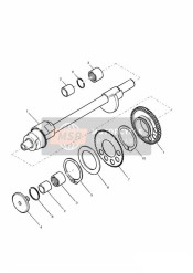 T1200095, Gear, Primary Balancer B/lash, Triumph, 1