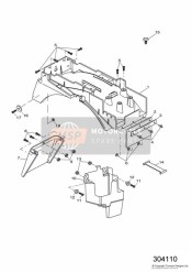 T3350010, Locknut, Flgd, M5, Triumph, 2