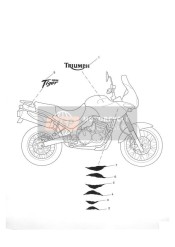 T2400828, Decal Fuel Tank, Triumph, 0