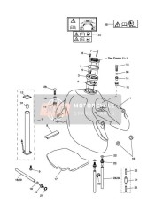 T2040811, Twin Clip, Brake Hose, Triumph, 2