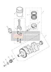 Vilebrequin bielles pistons et chemises