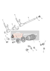 Tambor selector de marchas número de motor 563847