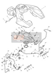 Réservoir de carburant et raccords