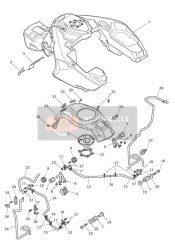 Réservoir de carburant et raccords