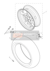 Roue arrière