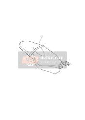 T2307358, Rubber Foot Seat, 6mm, Triumph, 1