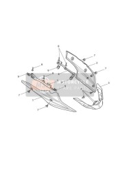 T3350111, Nut, Captive, M6, Triumph, 2