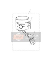 Kit de depósito de freno delantero