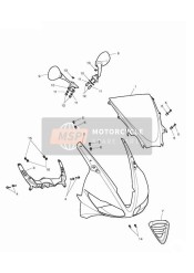 T3450195, Plug, M8, Black, Triumph, 2