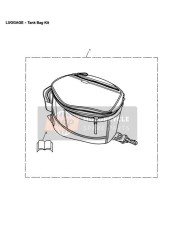 Magnetische tanktas kit 2030L