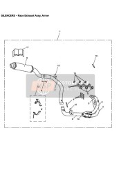 Race Uitlaat Assy Arrow