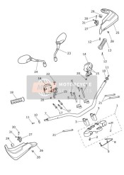 T3050323, Screw, Cap/hd, M8 X 30, Slv, Triumph, 1