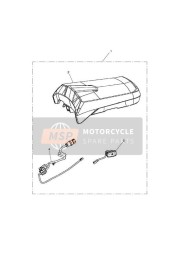 Seat Pillion Heated Kit