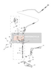 Rear Brake Master Cylinder Reservoir & Pedal