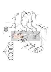 Système de contrôle des pertes d'évaporation 254727 GT uniquement pour la Californie