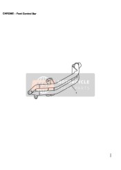 Barre de commande de pied