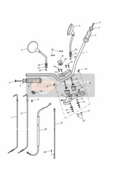 T3450200, Plug, Caphead, Chrome, Triumph, 2