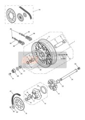 T3350250, Locknut, Flanged, M10, Triumph, 2