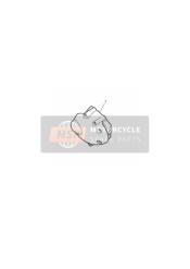 Kit de couvercle de pignon percé en chrome