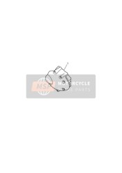 Couvercle de pignon percé en chrome