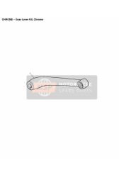Kit de levier de vitesse en chrome