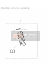 Kit soufflet pour fourches (Bonneville SE uniquement)
