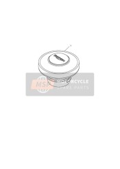 Bouchon de remplissage de carburant verrouillable