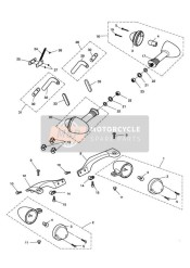 T3701094, P Clip, Dia 4.4, Black, Triumph, 1