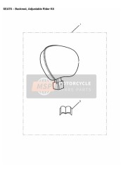 Verstellbares Rückenlehne-Kit für Fahrer