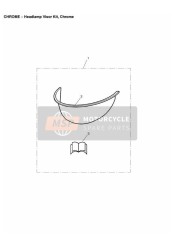 Kit de visera de faro