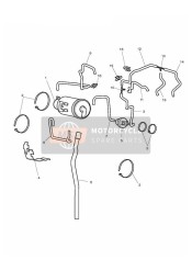 Sistema de control de pérdida evaporativa Solo California No versión ABS