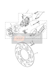 Pinza de freno delantera y discos
