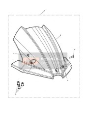 Windschutzscheibenvisier-Kit