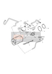 Verdunstungsbegrenzungssystem USA, Kalifornien, Taiwan, Hongkong und Kanada only