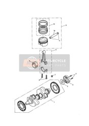 Vilebrequin, bielles et pistons gt Numéro de moteur 211132