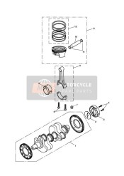 Vilebrequin, bielles et pistons N° de moteur 211133 GT