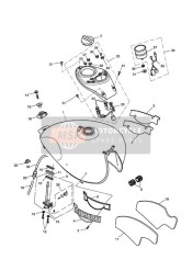 Réservoir de carburant et raccords GT 317246